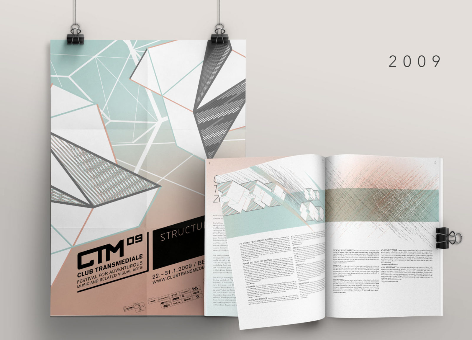 Editienne Grafikdesign - Kommunikationsdesign Berlin- CTM Festival- Corporate Identity und Editorial Design 6