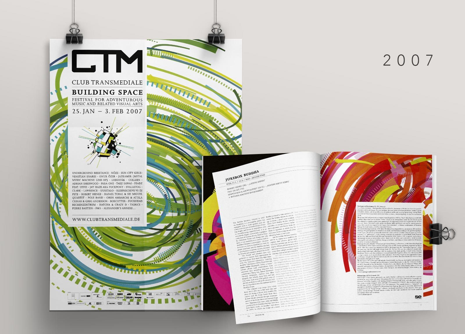 Editienne Grafikdesign - Kommunikationsdesign Berlin- CTM Festival- Corporate Identity und Editorial Design 4