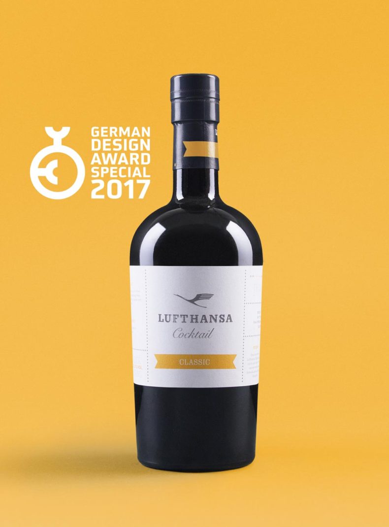 Editienne Grafikdesign - Kommunikationsdesign Berlin- Packaging Design- Spreewood Distillers- Lufthansa Cocktail German Design Award 2017