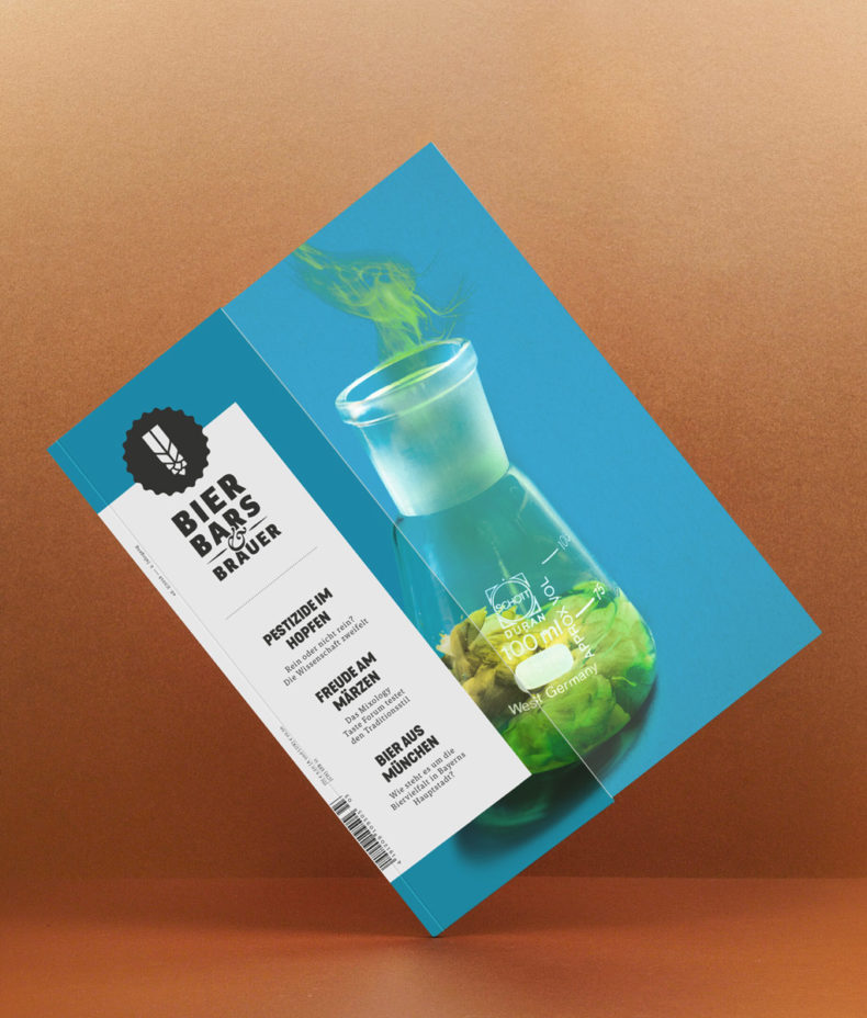 Editienne Grafikdesign - Kommunikationsdesign Berlin-Editorial Design Bier Bars und Brauer Magazin 19