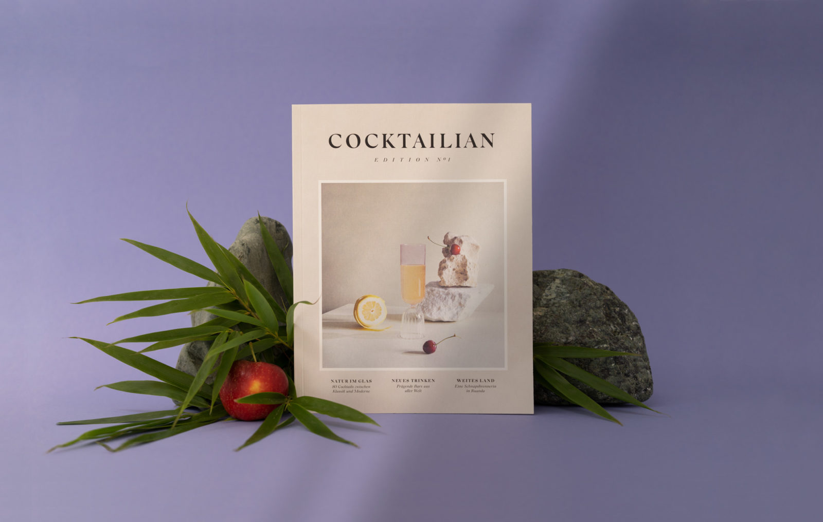 Editorial Design für Cocktailian Bookazin aus dem Mixology Verlag