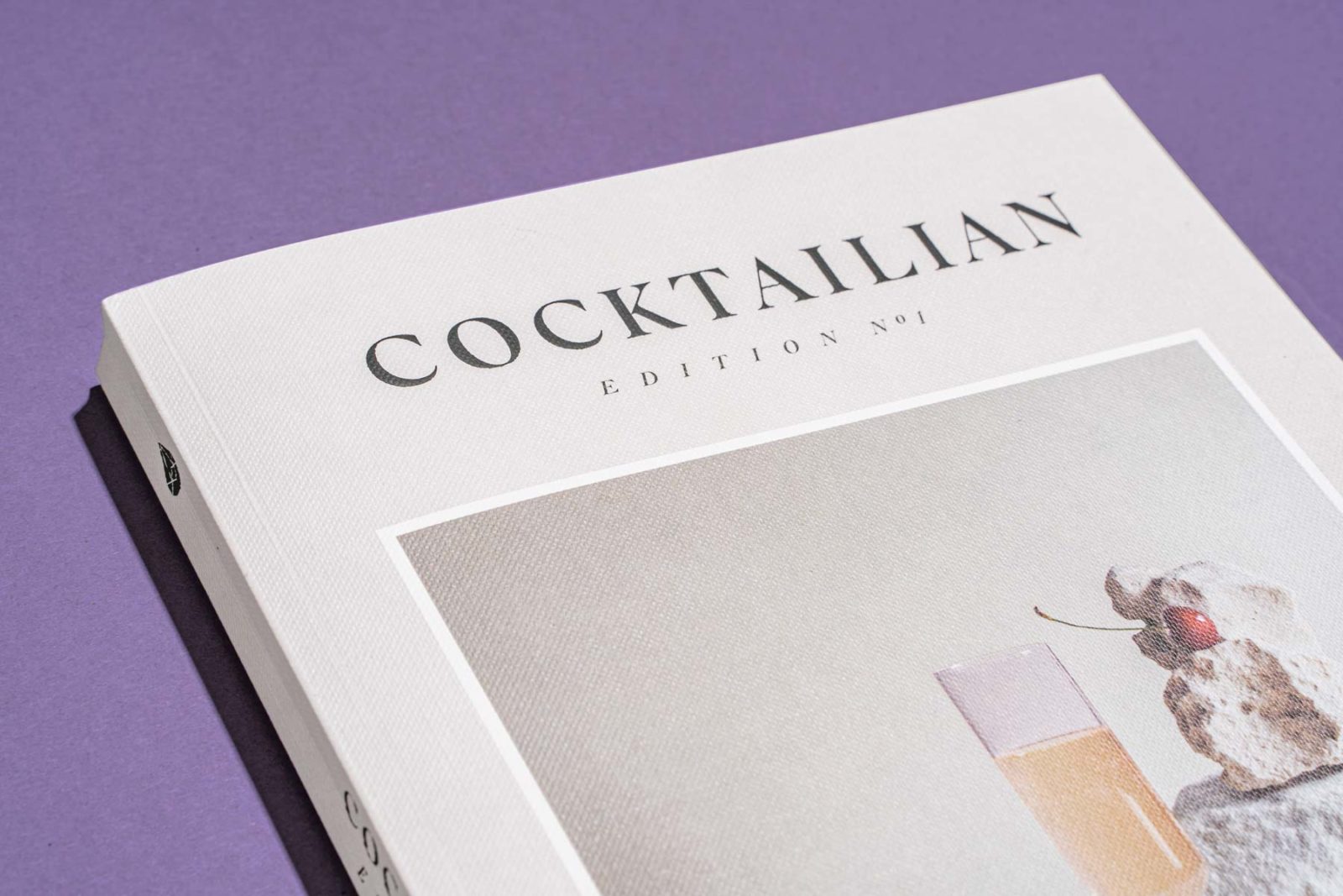 Editorial Design Cocktailian Bookazin