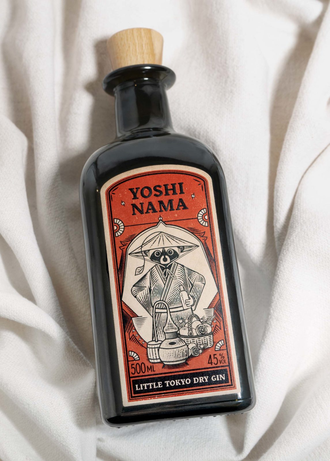 Yoshi Nama Gin Packaging Design
